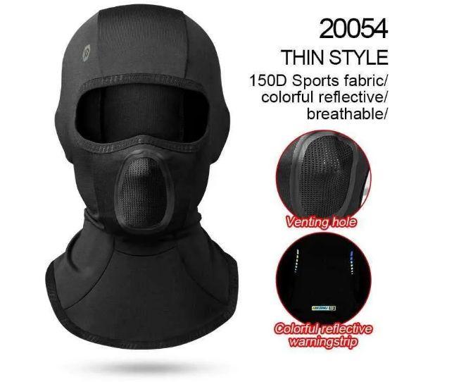 Вело мото термобаклава COOLCHANGE 20054 із сіткою весна зима осінь, фото 1