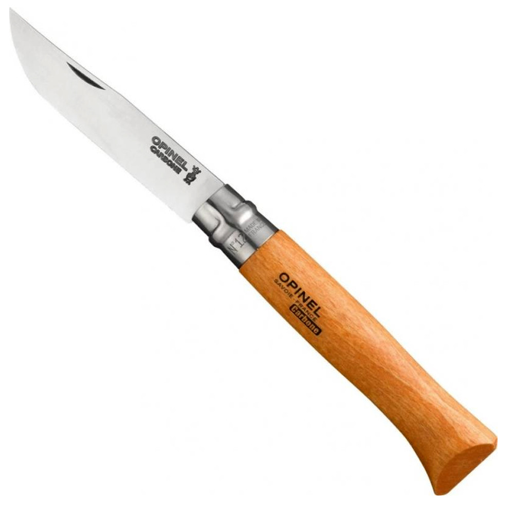 Складаний ніж Opinel / Опінель №12 Carbone VRN (113120) (Франція)
