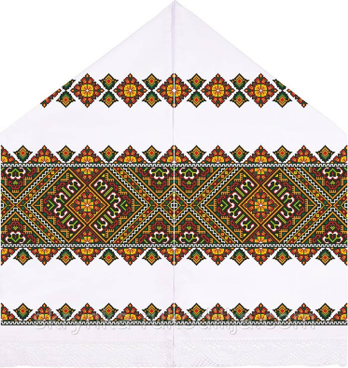 Заготовка для вишивки Рушник ТР459 Барвиста Вишиванка (розмір 50х170см)