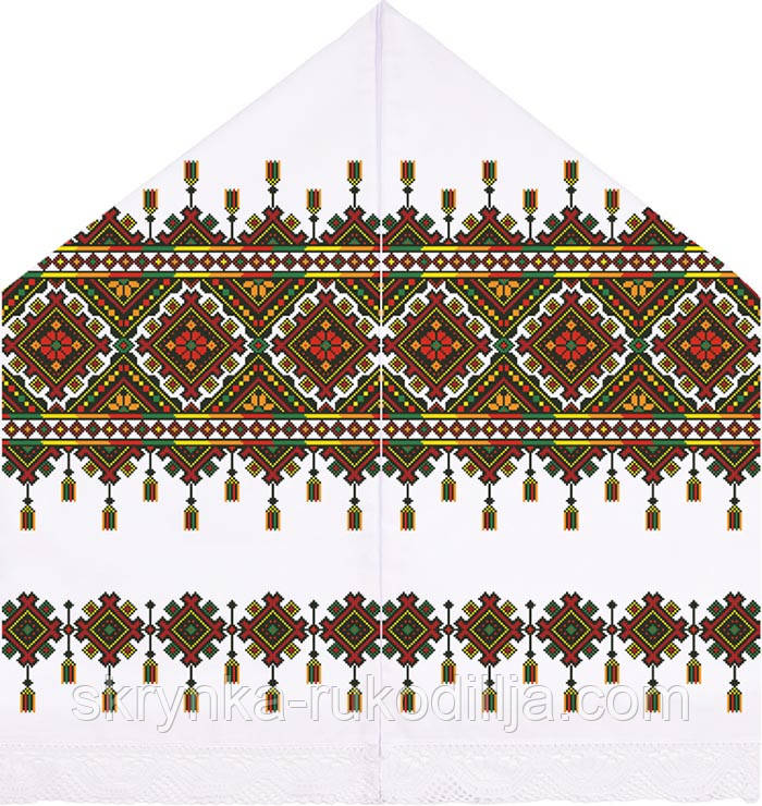 Заготовка для вишивки Рушник ТР468 Барвиста Вишиванка (розмір 50х170см)