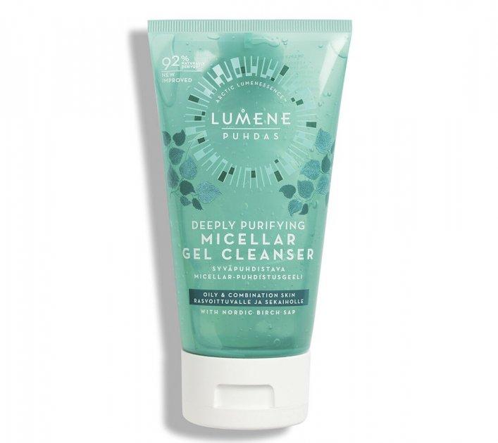 Глубоко очищающий мицеллярный гель для умывания Lumene Deeply Purifyng Micellar Gel Cleanser - фото 1 - id-p1602160989