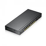 Комутатор ZYXEL GS1900-10HP (GS1900-10HP-EU0101F) (8xGE PoE, 2хSFP, POE 77W, WebSmart), фото 5
