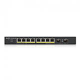 Комутатор ZYXEL GS1900-10HP (GS1900-10HP-EU0101F) (8xGE PoE, 2хSFP, POE 77W, WebSmart), фото 4
