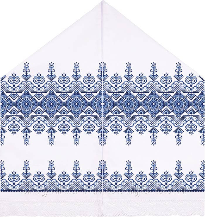 Заготовка для вишивки Рушник ТР489 Барвиста Вишиванка (розмір 50х170см)