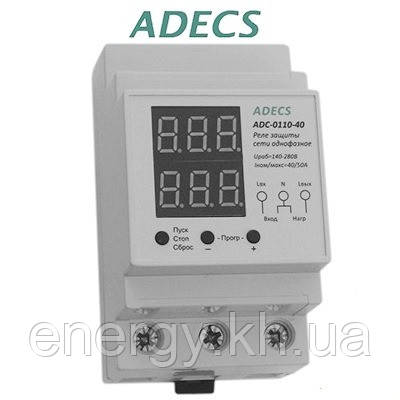 Реле захисту мережі Adecs ADC-0110-40