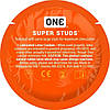 Презервативи ONE Super Studs (точкові) (по 1 шт) (упаковка може відрізнятися кольором та малюнком), фото 4