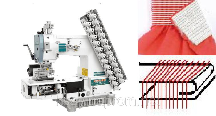 Промислова швейна машина Siruba VC008-12064P/VWLC/FH