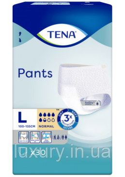 Підгузки-трусики для дорослих Tena Pants розмір L, 30 шт, фото 1