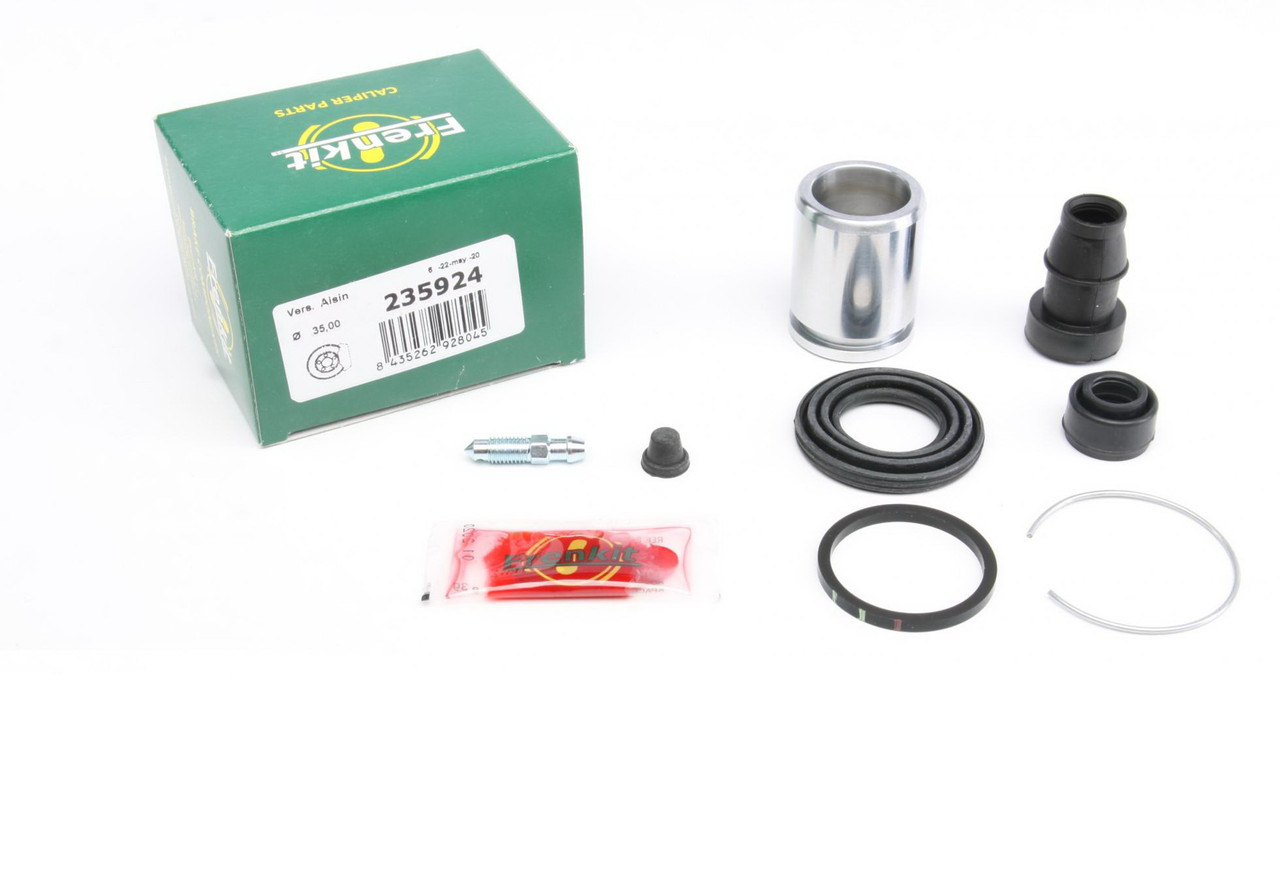 Ремкомплект заднього супорта Toyota Prius 00- (d=35 мм) (+поршень) (Aisin) Frenkit 235924