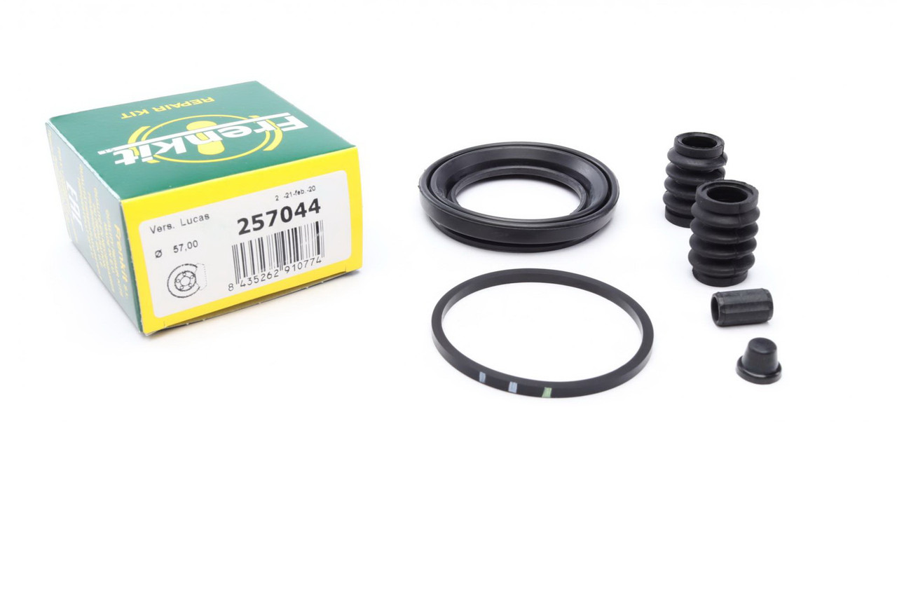 Ремкомплект переднього супорта Nissan Almera / Primera 00- (d=57 мм) (Lucas) Frenkit 257044