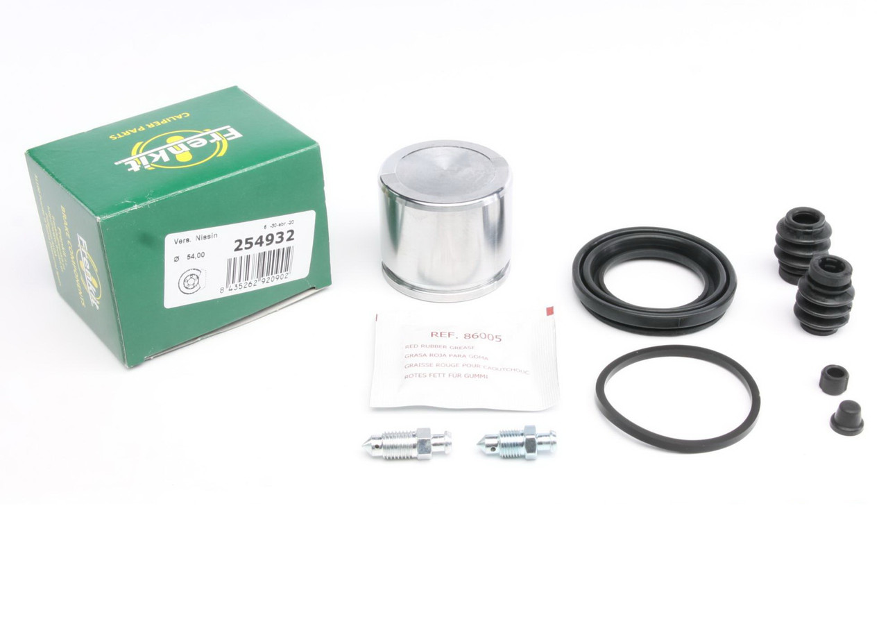 Ремкомплект переднього супорта Honda Civic 91- (d=54 мм) (+поршень) (Nih) Frenkit 254932