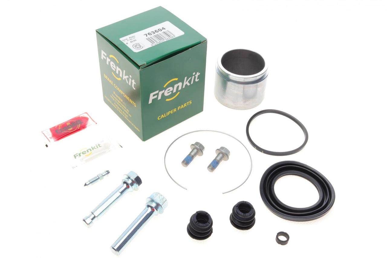 Ремкомплект переднього супорта Toyota Camry 01-06 (63 мм) (Aisin)(+ поршень / направляюча) SuperKit Frenkit 763604