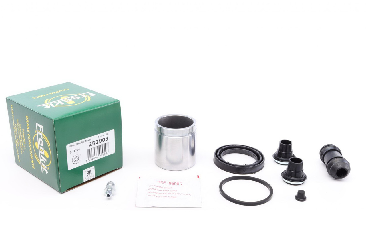 Ремкомплект заднього супорта Mercedes Sprinter 208-316 / VW LT 28-35 (d=52 мм) (+поршень) (Bosch) Frenkit 252903