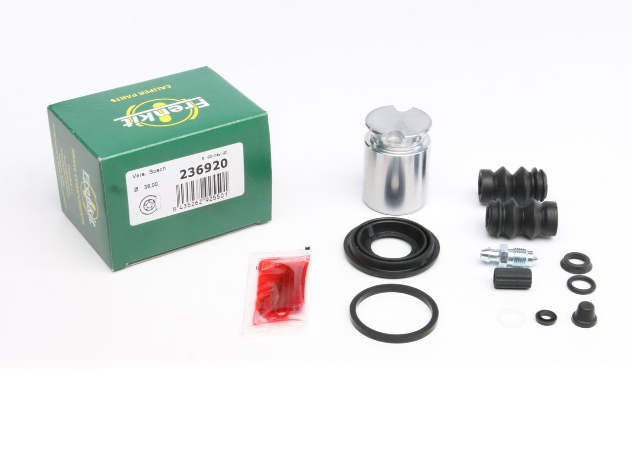 Ремкомплект заднього супорта Fiat Punto / Toyota Corolla 05- (d=36 мм) (+поршень) (Bosch) Frenkit 236920