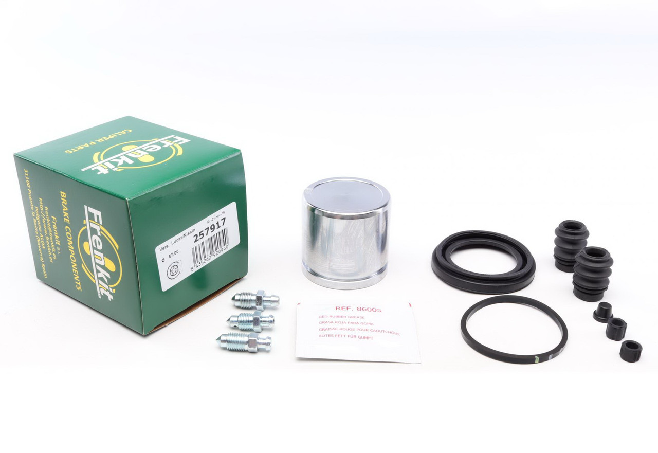 Ремкомплект переднього супорта Honda Accord -98 (d=57 мм) (+поршень) (Lucas) Frenkit 257917