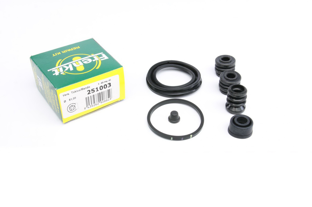 Ремкомплект переднього супорта Hyundai Accent I 94-00 / I10 / I20 08- (d=51 мм) (Mando) Frenkit 251003