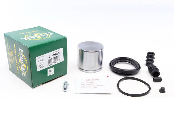 Ремкомплект переднього супорта Citroen Jumpy / Fiat Scudo 95-06 (d=60 мм) (+поршень) (Lucas) Frenkit 260942, фото 1