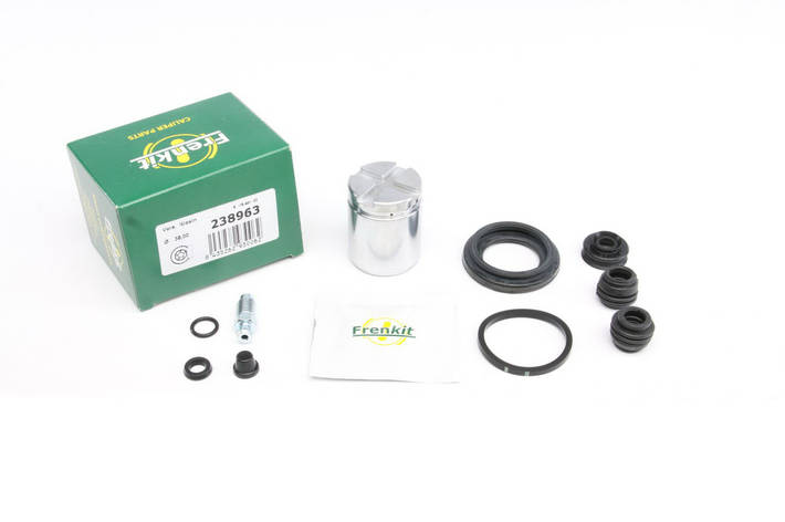 Ремкомплект заднього супорта Honda Accord 2.0 / 2.2 CRDi 08- (d=38 мм) (+поршень) (Nih) Frenkit 238963, фото 1
