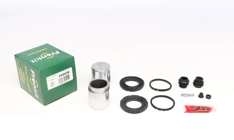 Ремкомплект переднього супорта Lexus RX 350 / Toyota Rav 4 08- (d=45 мм) (Akebono)(+ 2 поршня) Frenkit 245938, фото 1