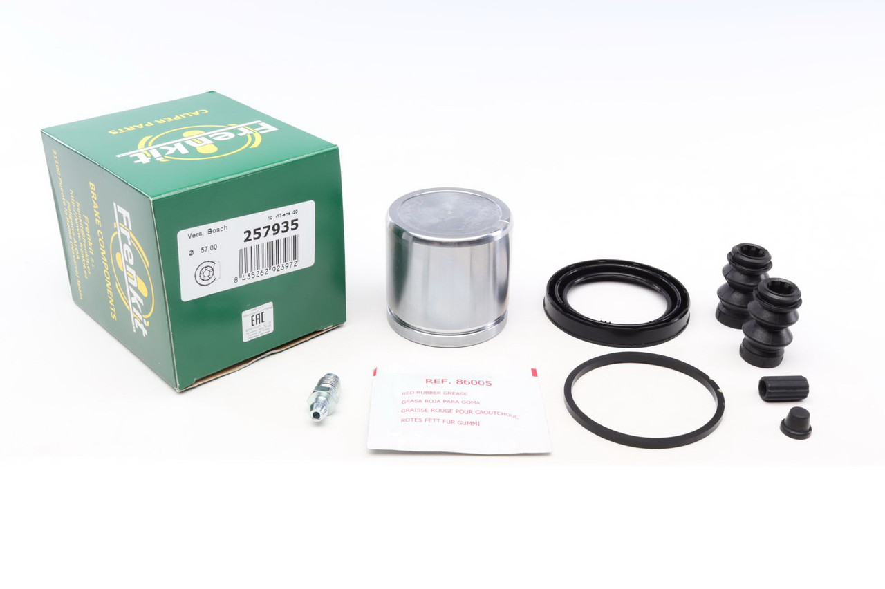 Ремкомплект переднього супорта Ford Mondeo 00- (d=57 мм) (+поршень) (Bosch) Frenkit 257935