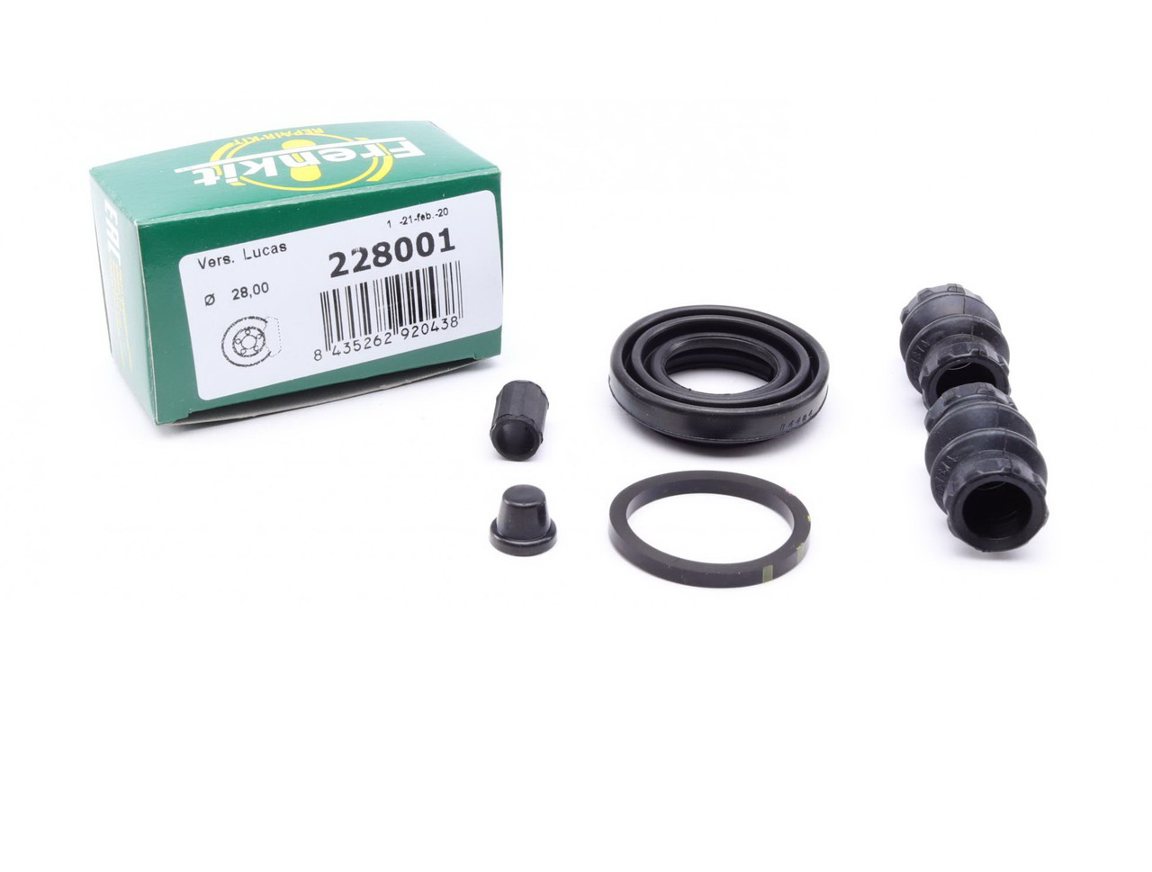 Ремкомплект заднього супорта Mercedes A-class 97-04 (d=28 мм) (Lucas) Frenkit 228001