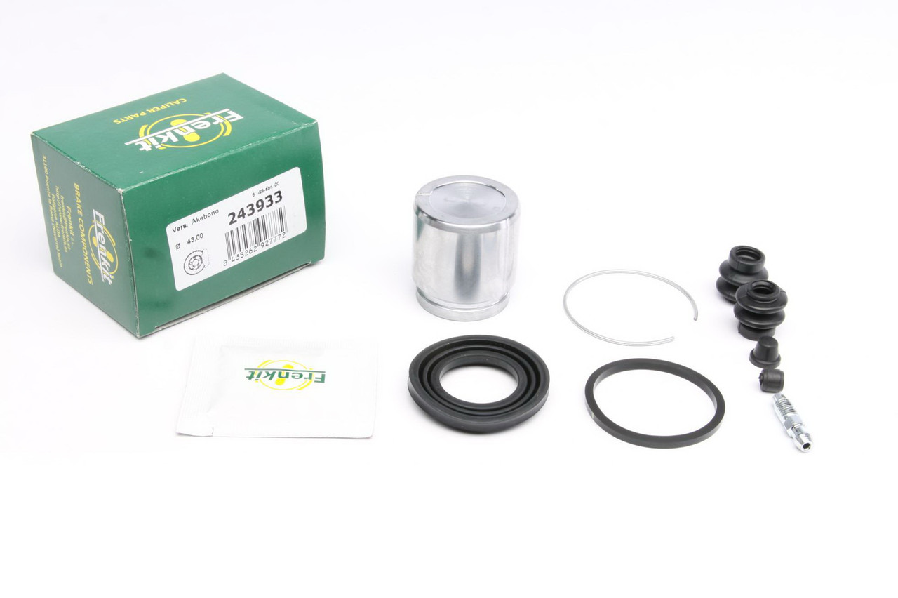 Ремкомплект заднього супорта Nissan Murano / Infiniti FX 03- (d=43 мм) (+поршень) (Akebono) Frenkit 243933