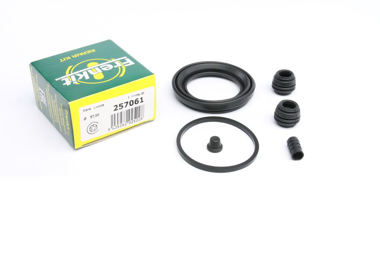 Ремкомплект переднього супорта Toyota Corolla 01-09 (d=57 мм) (Lucas) Frenkit 257061