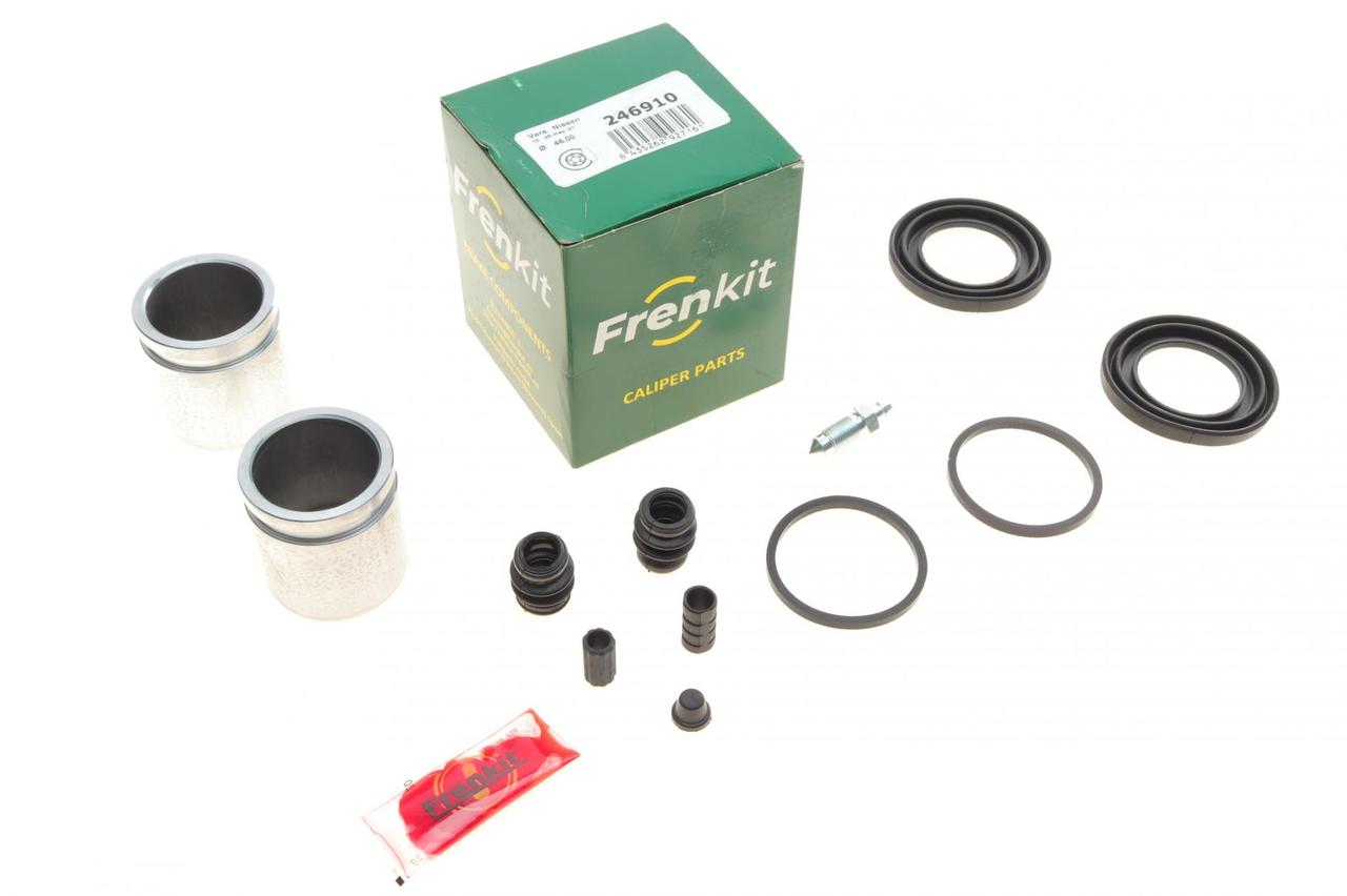 Ремкомплект переднього супорта Nissan Navara / NP300 01- (d=46 мм)(+2 поршні) (Niss) Frenkit 246910