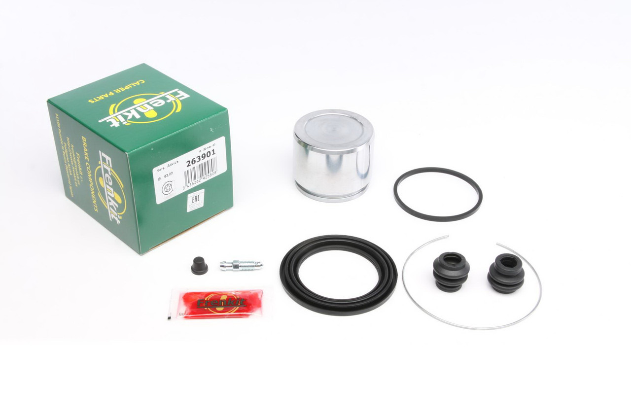 Ремкомплект переднього супорта Toyota Camry / Auris 01- (d=63 мм) (+поршень) (Aisin) Frenkit 263901