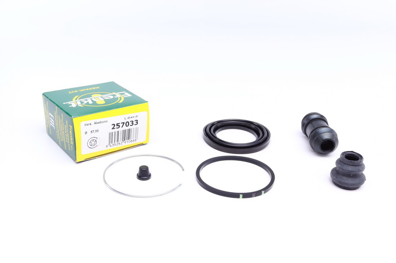 Ремкомплект переднього супорта Mitsubishi Pajero / L 300 83-04 (d=57 мм) (Akebono) Frenkit 257033
