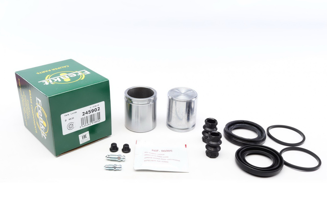 Ремкомплект переднього супорта Fiat Ducato 94-02 (d=45 / 48) (+2 поршня) (Lucas) Frenkit 245902