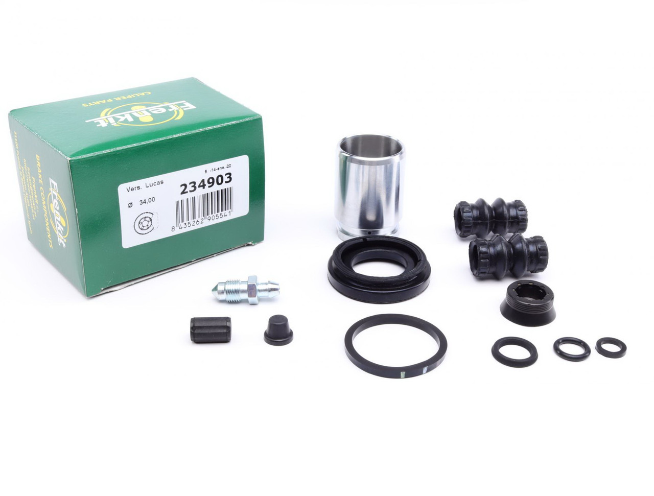Ремкомплект заднього супорта Opel Astra 98-09 (d=34 мм) (Lucas) (+поршень) Frenkit 234903