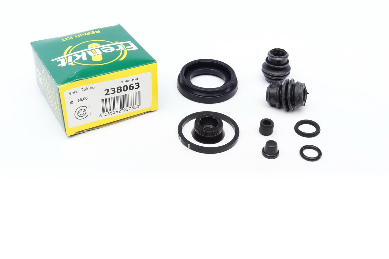 Ремкомплект заднього супорта Toyota Auris / Yaris 05- (d=38 мм) (Tokico) Frenkit 238063