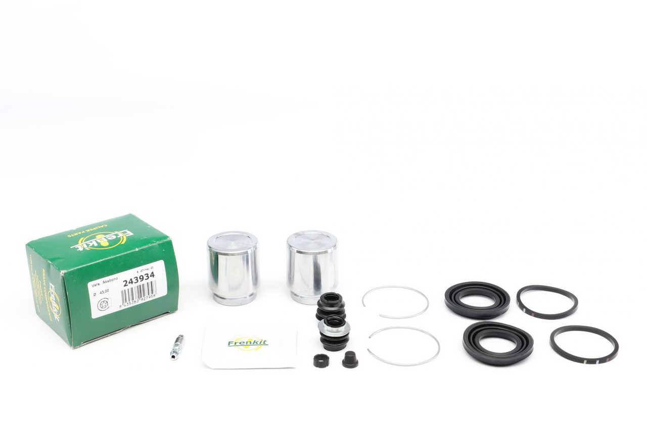 Ремкомплект переднього супорта Toyota Camry 91-06 (d=43 мм)(+ 2 поршня) (Akeb) Frenkit 243934
