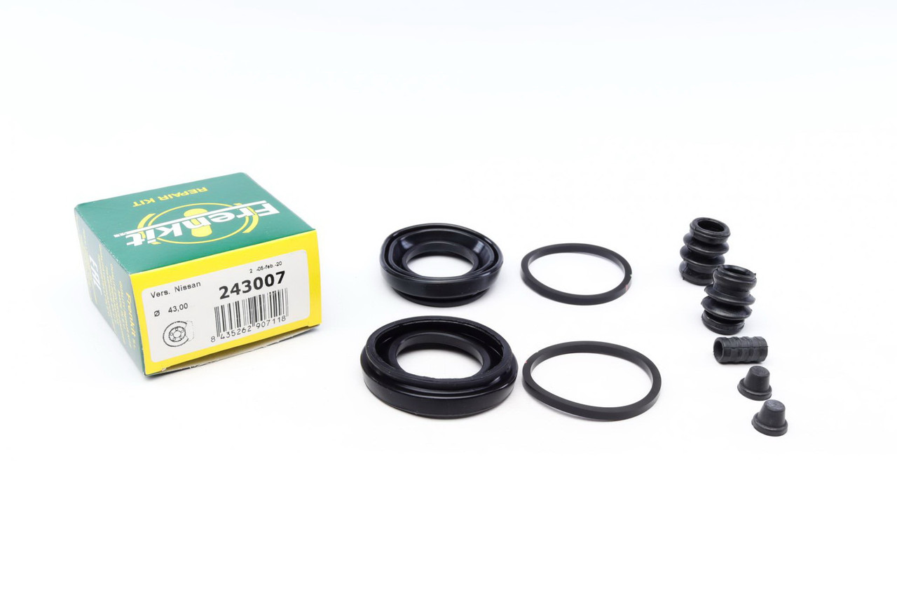 Ремкомплект переднього супорта Mazda BT-50 / Subaru Forester 02- (d=43 мм) (Nissan / Tokico) Frenkit 243007