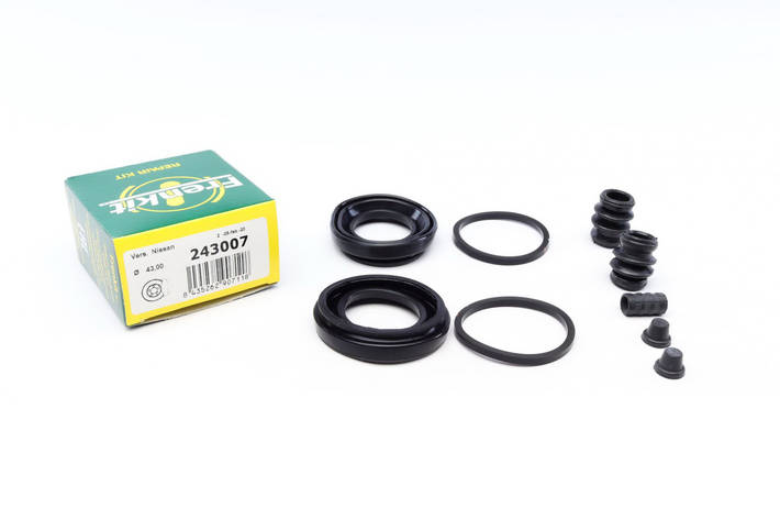 Ремкомплект переднього супорта Mazda BT-50 / Subaru Forester 02- (d=43 мм) (Nissan / Tokico) Frenkit 243007, фото 1