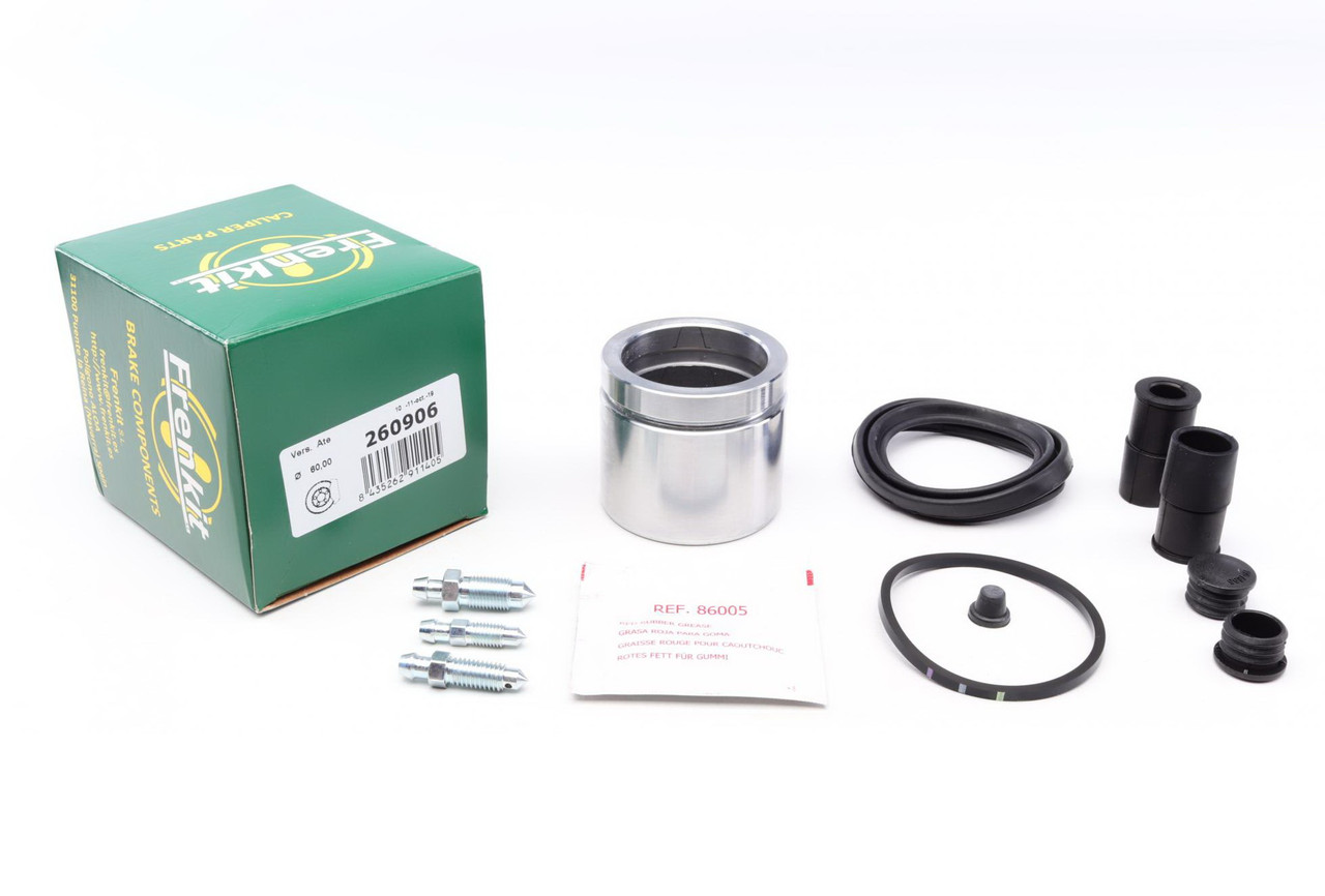 Ремкомплект переднього супорта BMW 5 (E34 / E39) -03 (d=60 мм) (+поршень) (Ate) Frenkit 260906