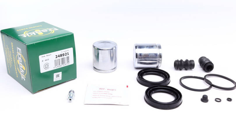 Ремкомплект переднього супорта Ford Transit 00- (d=48 мм) (+2 поршня) (Bosch) Frenkit 248921, фото 1