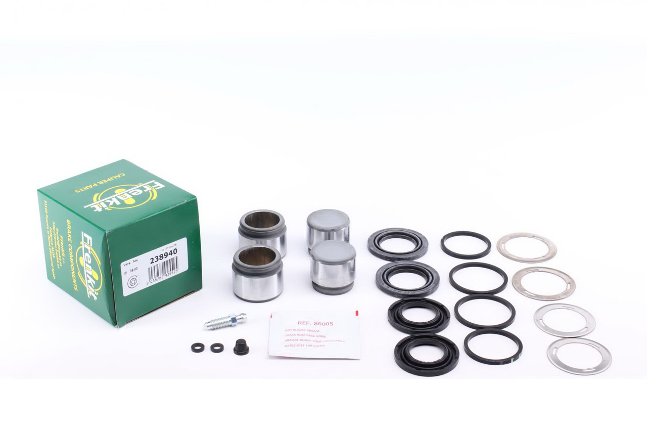 Ремкомплект переднього супорта Mercedes C(W202) / E(W210 / S124) 93-02 (d=38 / 42 мм) (Ate) (+4 поршня) Frenkit 238940