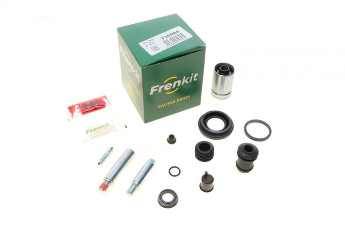 Ремкомплект заднього супорта Mazda 323 87-01 (d=30 мм)(+ поршень / направляюча) (Nabco) Frenkit 730004, фото 1