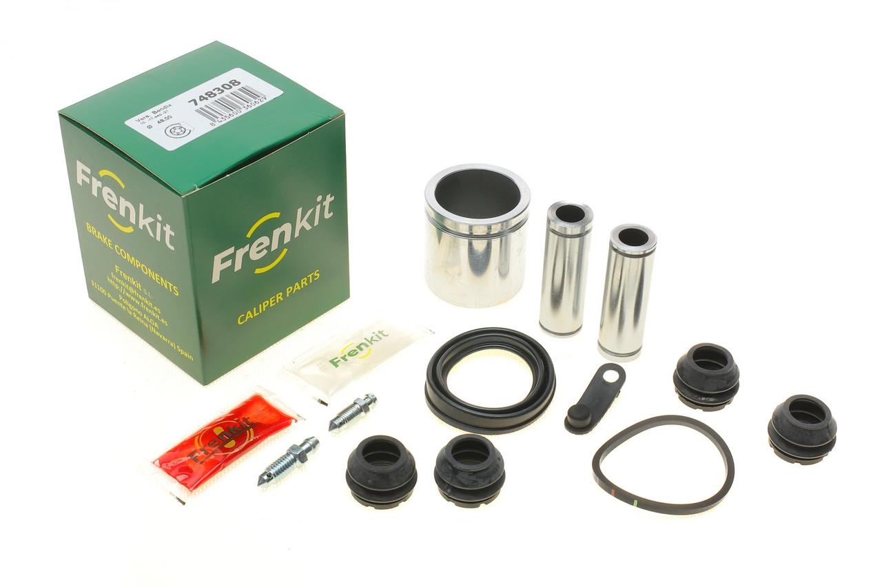 Ремкомплект переднього супорта Citroen Saxo 96-04 (d=48 мм)(Bendix)(+1 поршен / направляюча)SuperKit Frenkit 748308