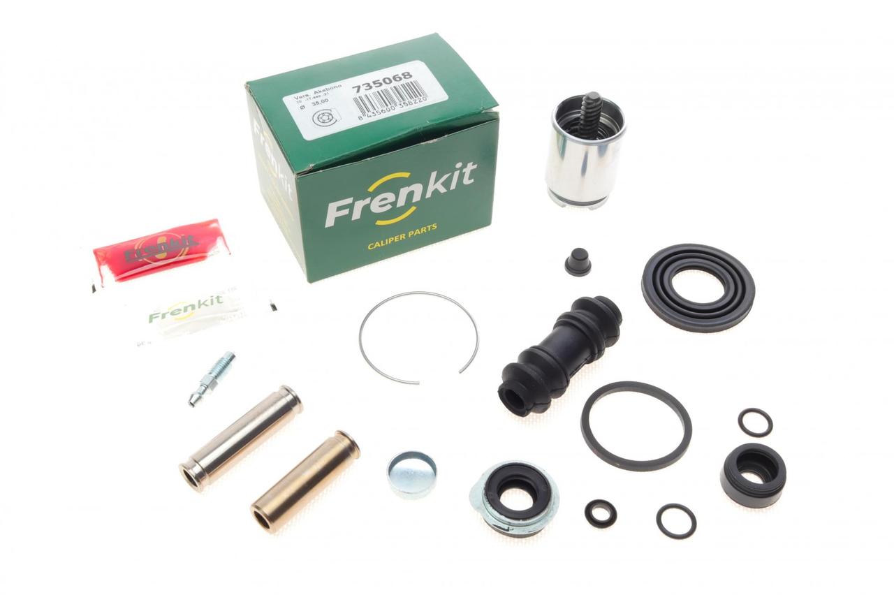 Ремкомплект заднього супорта Toyota Corolla 99-01 (d=35 мм) (Akebono) (+поршень / направляюча) Frenkit 735068