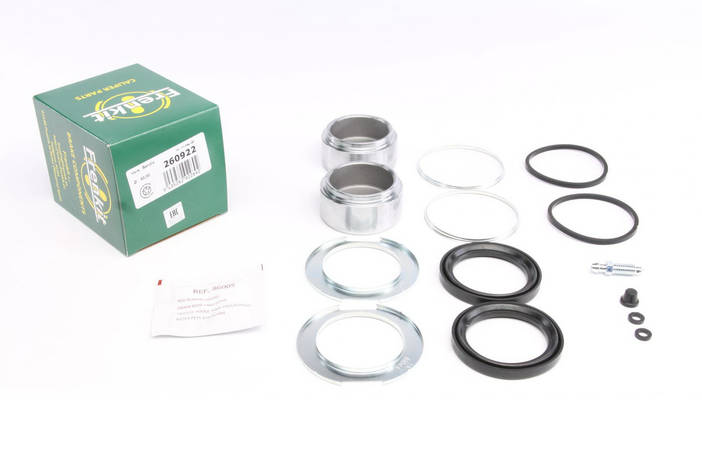 Ремкомплект переднього супорта Mercedes S-class (W126) 79-91 (d=60 мм) (+2 поршня) (Bendix) Frenkit 260922, фото 1