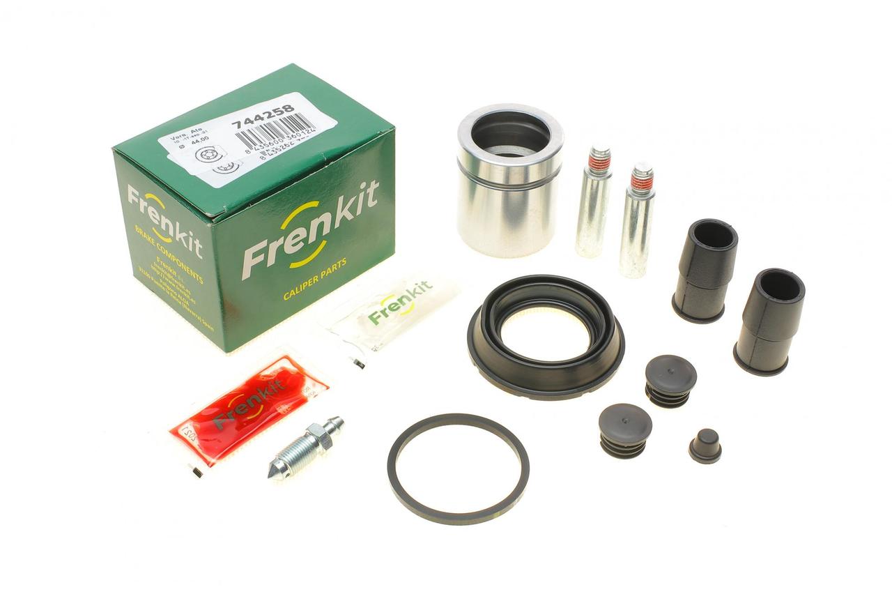 Ремкомплект заднього супорта BMW 7 (F01-F04) 08- (d=44 мм) (+поршень / направляюча) (Ate) SuperKit Frenkit 744258