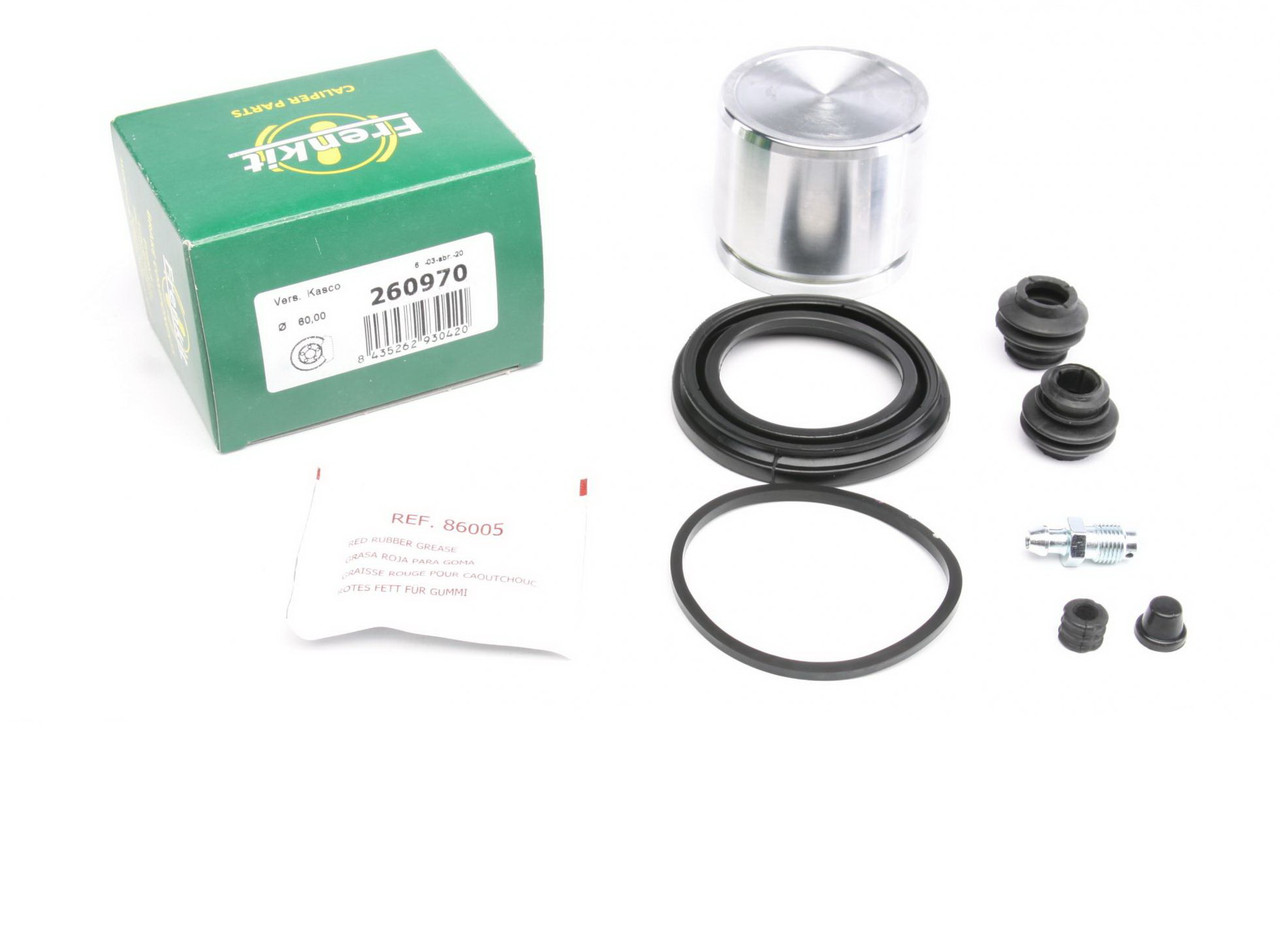 Ремкомплект переднього супорта Hyundai Sonata 09- (d=60 мм) (+поршень) (Kasko-Mobis) Frenkit 260970