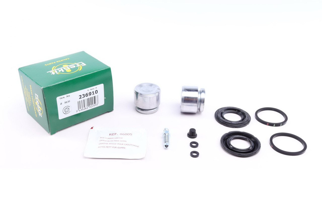 Ремкомплект заднього супорта Peugeot Boxer 94-02 (d=36 мм) (+2 поршня) (Ate) Frenkit 236910