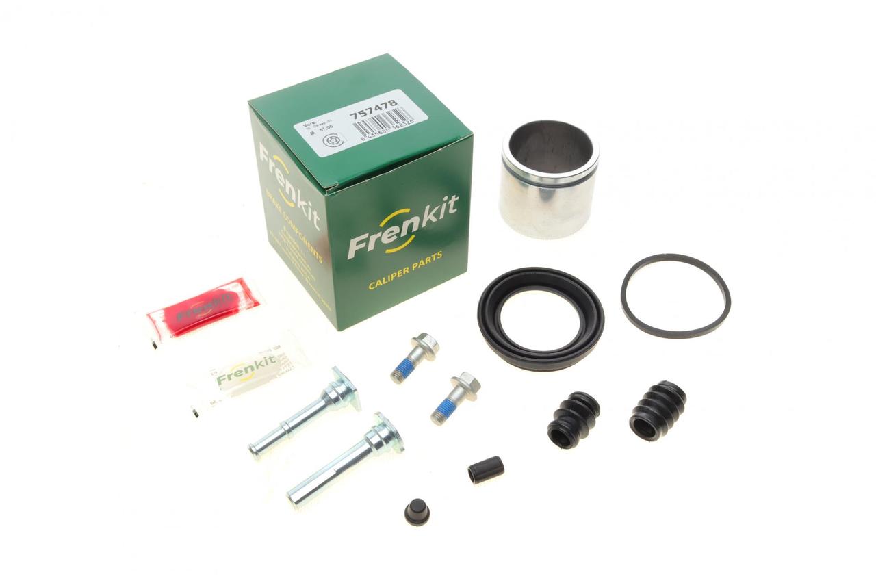 Ремкомплект переднього супорта Land Rover Freelander 98-06 (d=57 мм) (Lucas) (+1поршень / напра) Frenkit 757478