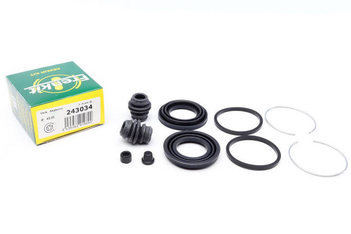 Ремкомплект переднього супорта Subaru Forester / Impreza / Legacy III 96-05 (d=43 мм) (Akebono) Frenkit 243034, фото 1