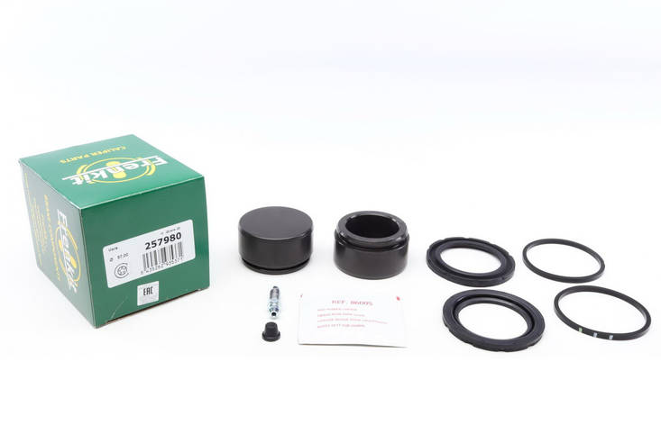 Ремкомплект переднього супорта Mercedes C-class (S202 / S203) 96- (d=57 мм) (+поршень) (Brembo) Frenkit 257980, фото 1