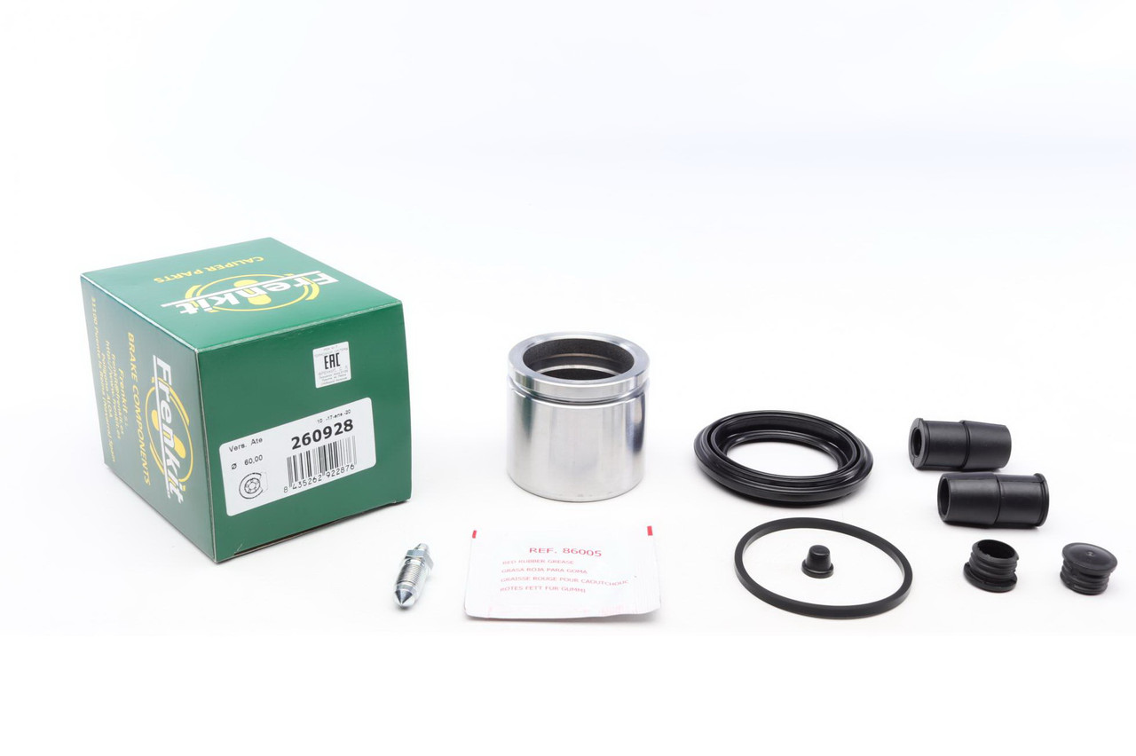 Ремкомплект переднього супорта BMW X5 (E53) 00-06 (d=60 мм) (+поршень) (Ate) Frenkit 260928